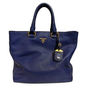 Prada Vitello Daino Shopping Tote